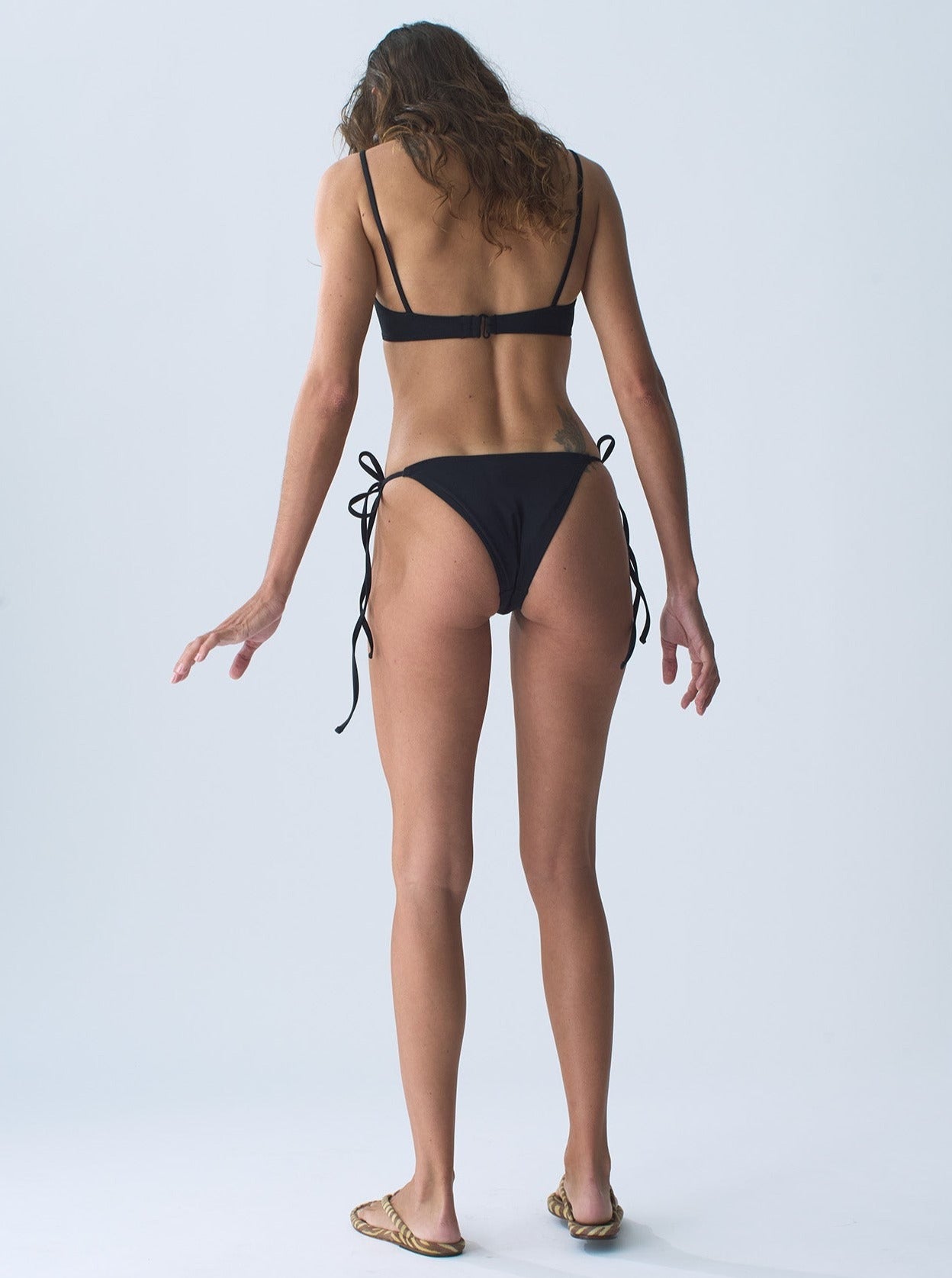 Nu Swim: Galaxy Underwire Bikini Top - Black