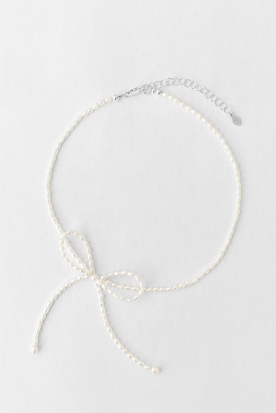 Kara Yoo: Margot Necklace - Rice Pearl