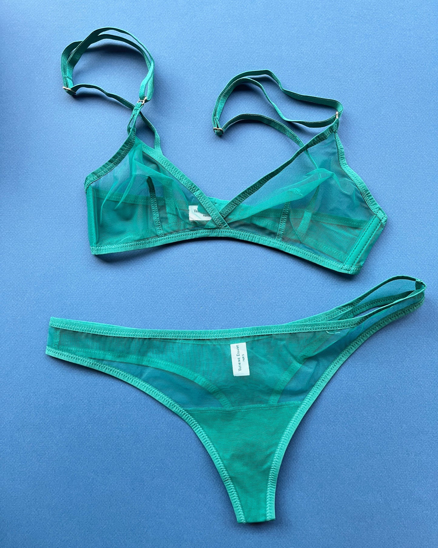 Yasmine Eslami: Jeanne Soft Bra - Mint