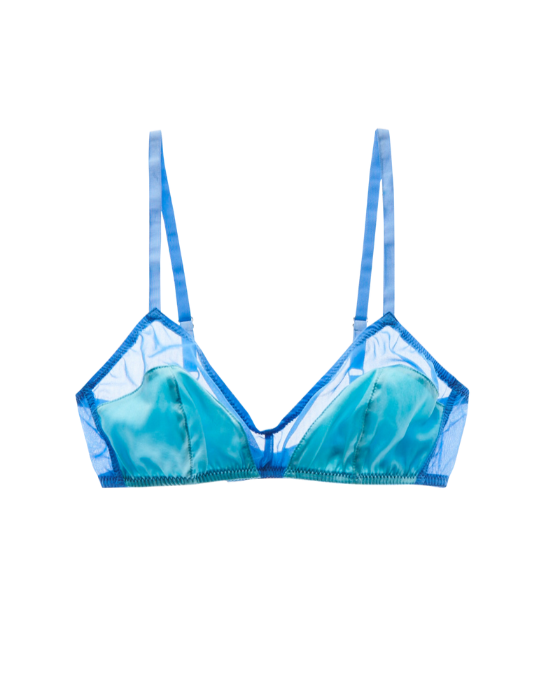 Araks: Beatrice Silk Wireless Bralette - Peekaboo