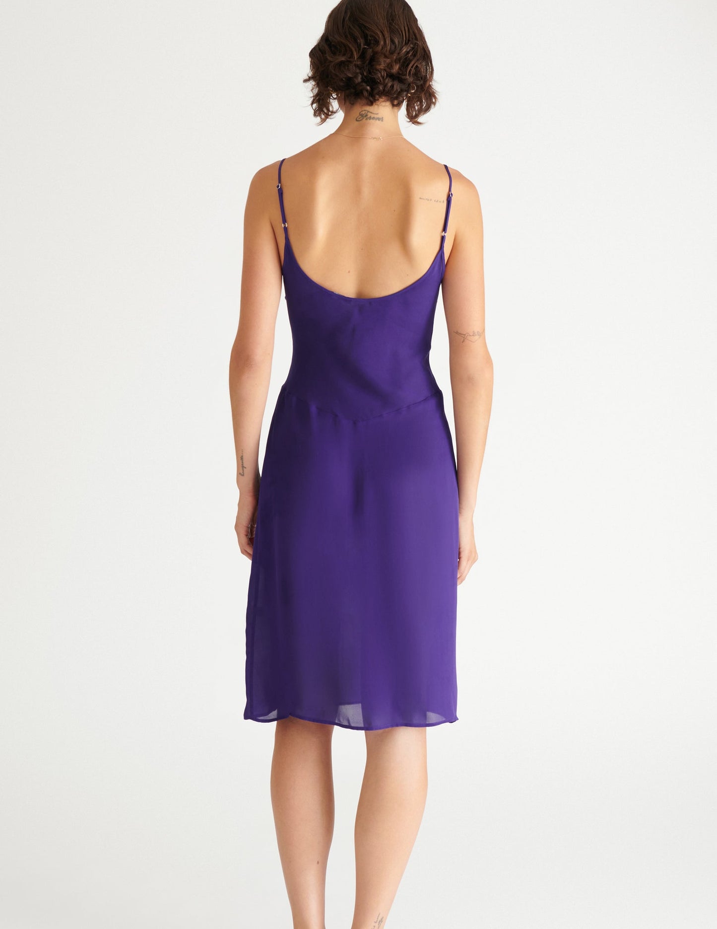 Araks: Cadel Silk Slip - Aster