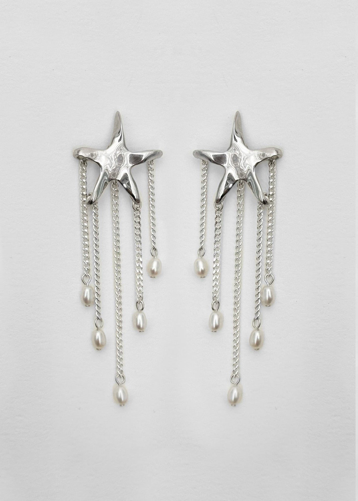 Kara Yoo: Astrid Earrings - Sterling Silver