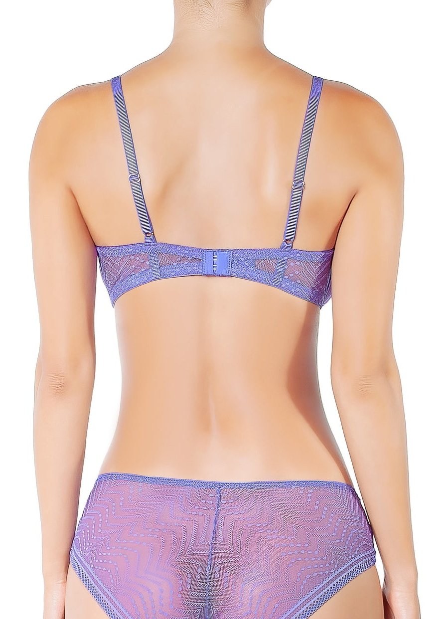 Huit: Eclatante Underwire Bra - Violet