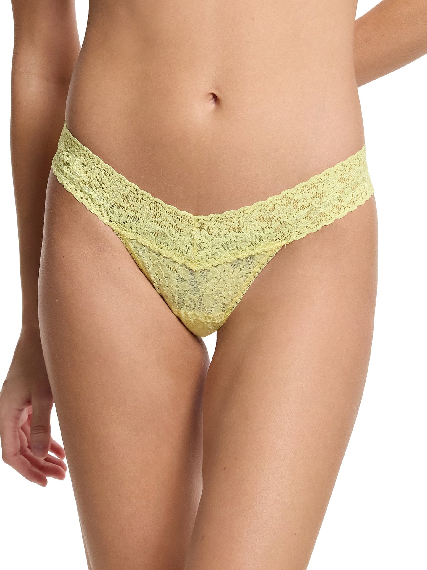 Hanky Panky: Lace Low Rise Thong - Fashion Colors