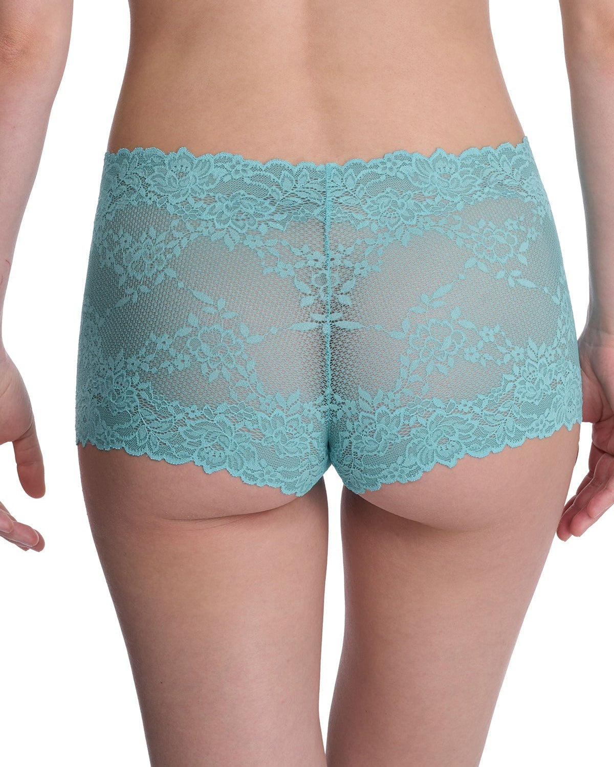 Natori: Heavenly Boyshort - Electric Aqua