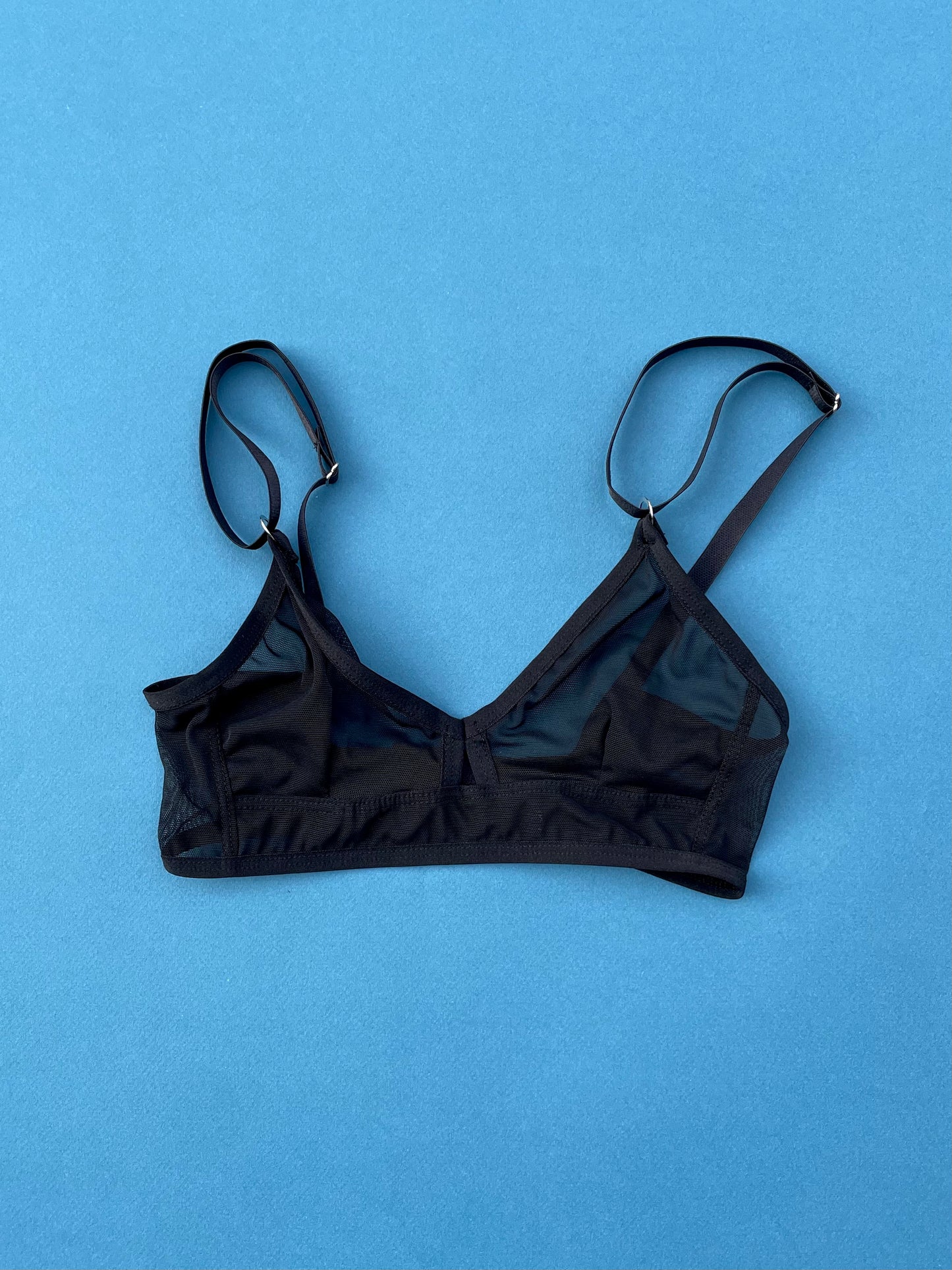 Bully Boy: Brick Keyhole Wireless Bra - Black