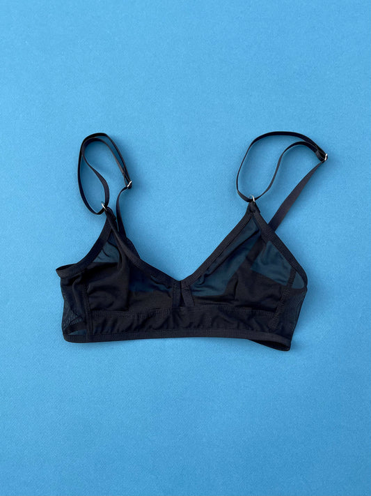 Bully Boy: Brick Keyhole Wireless Bra - Black