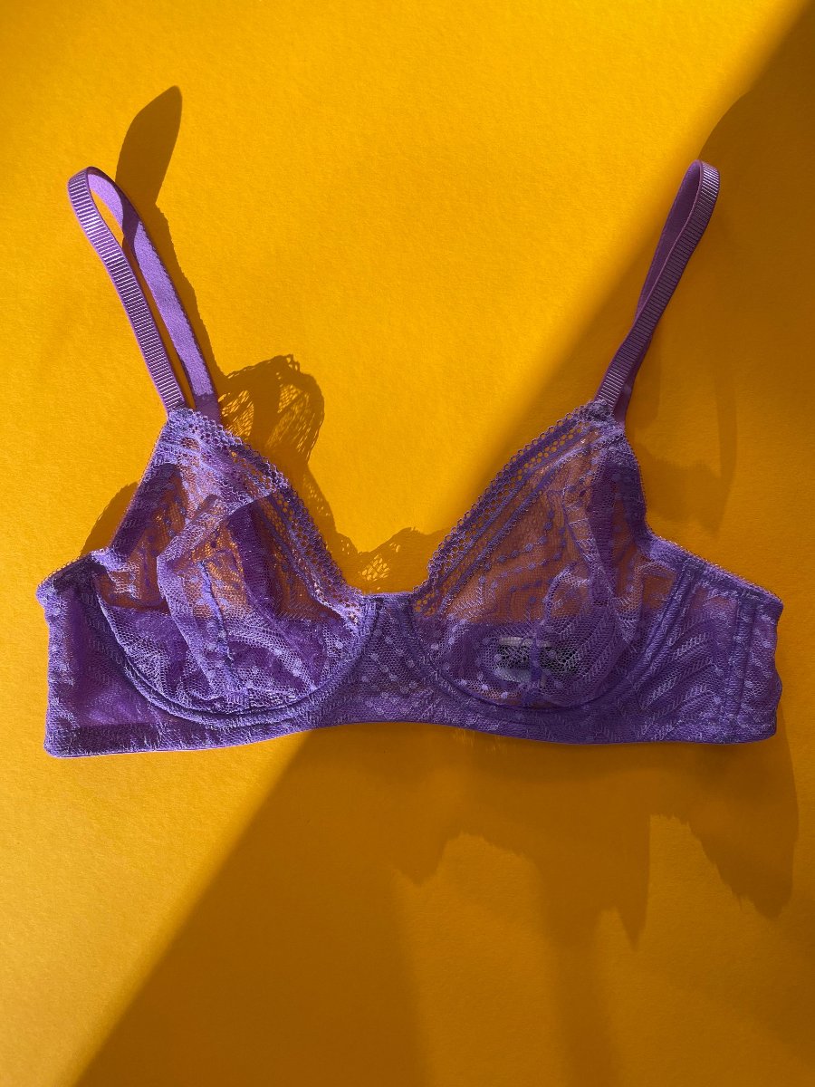 Huit: Eclatante Underwire Bra - Violet