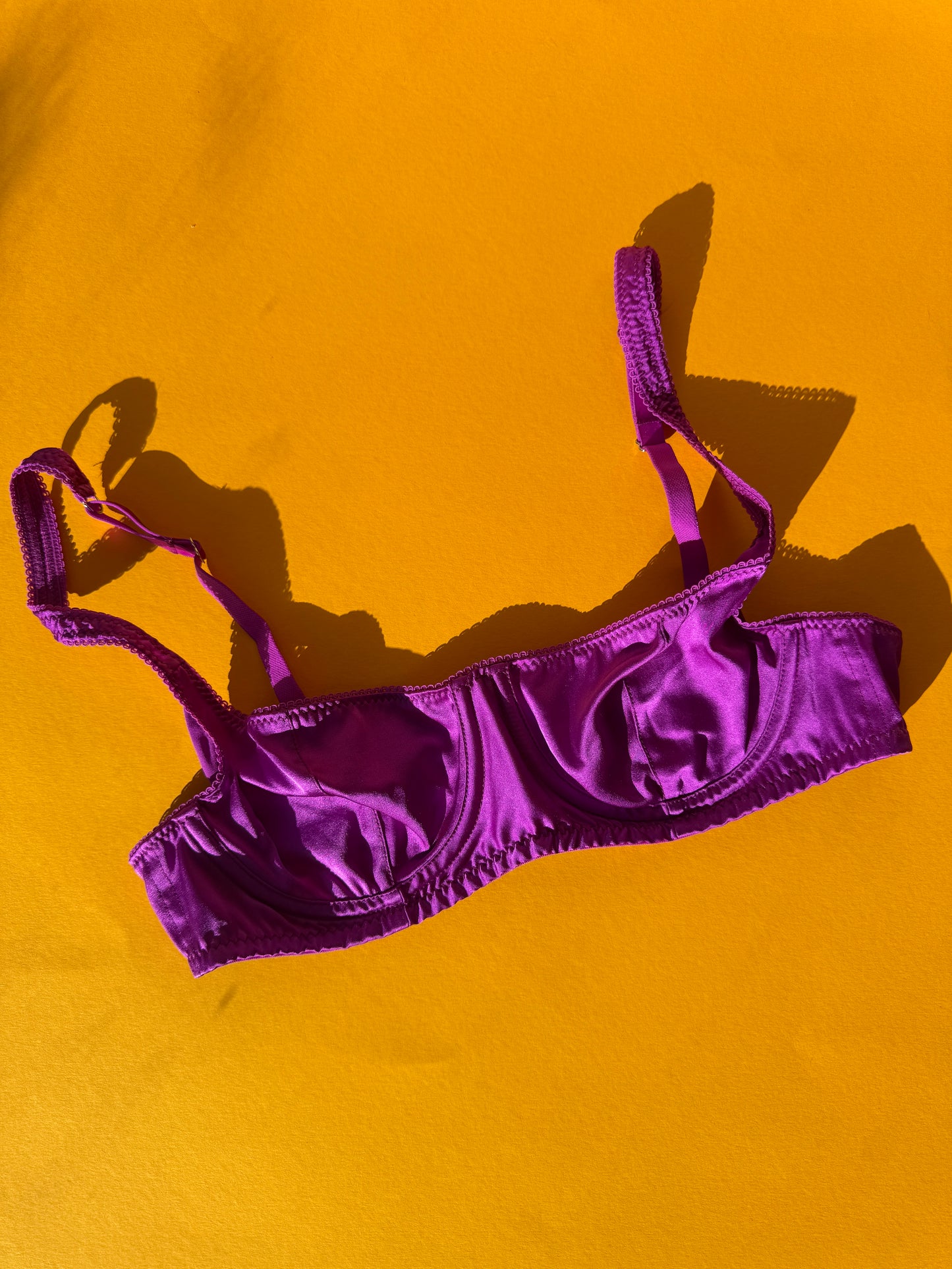 Araks: Gita Silk Underwire Bra - Orchid