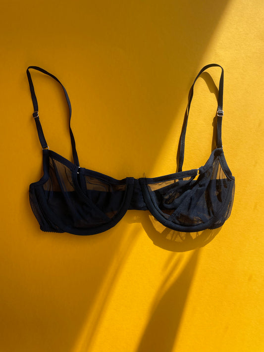 Only Hearts: Coucou Underwire Bra - Midnight