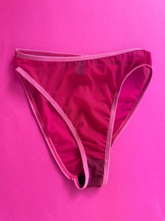 Bully Boy: Lee Mesh Panty - Magenta