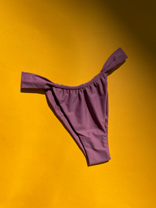 Belle The Label: Bare Bikini Bottom - Plum