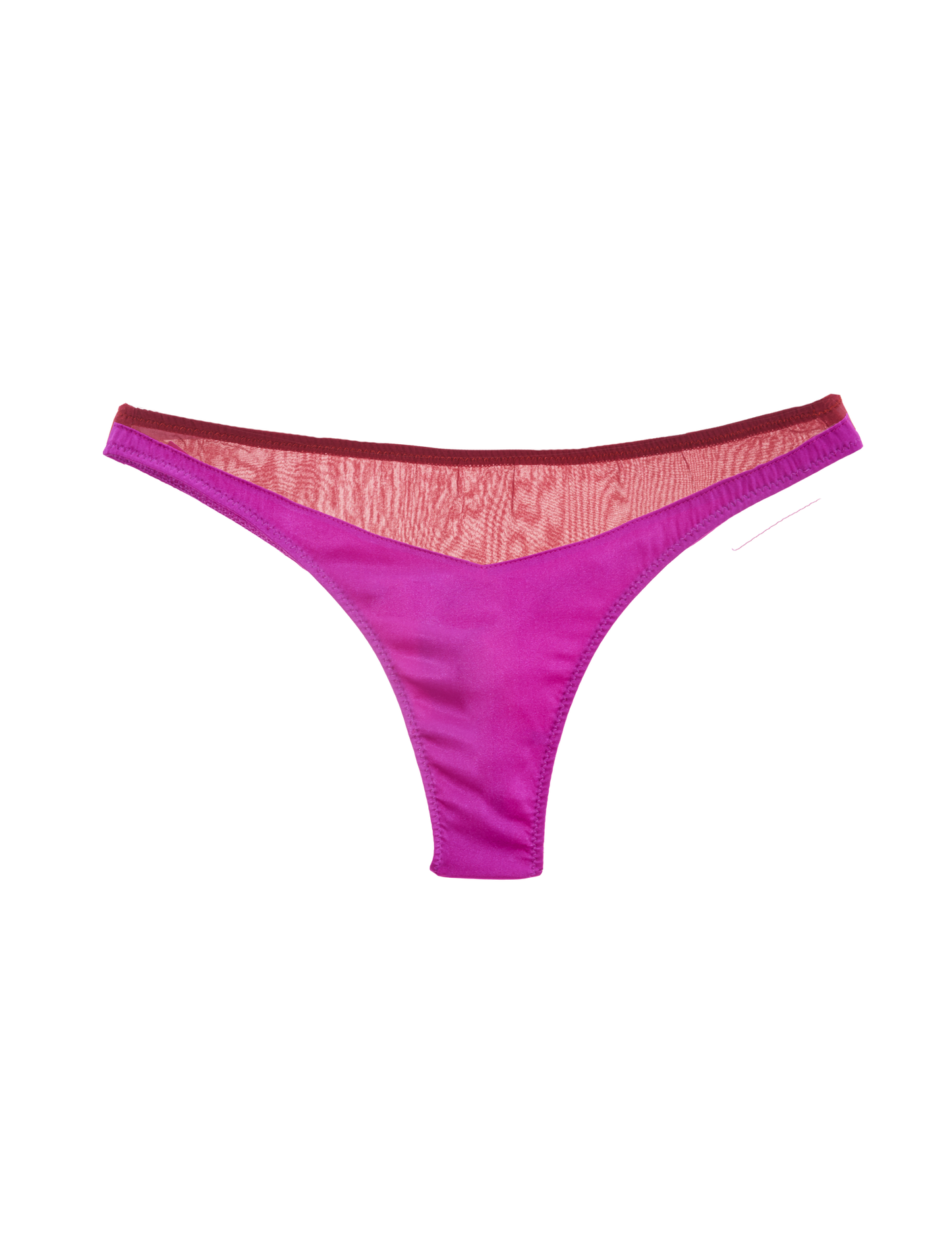 Araks: Maya Silk Thong - Amaranth