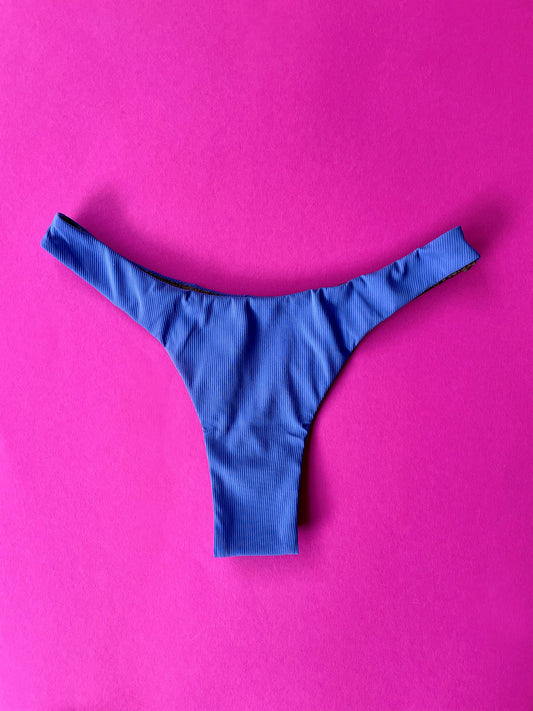 Acacia: Oslo Thong Bikini Bottom - Sapphire