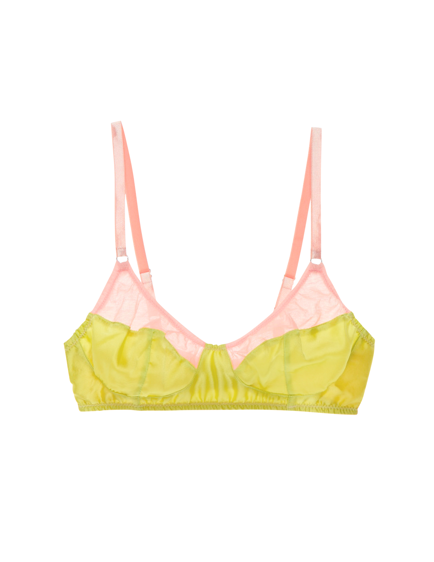 Araks: Willow Silk Wireless Bralette - Nectar