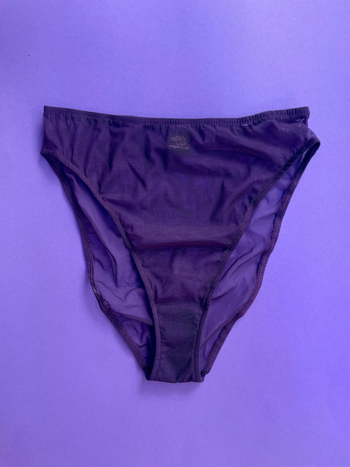 Only Hearts: Whisper High Cut Brief - Purple Heart