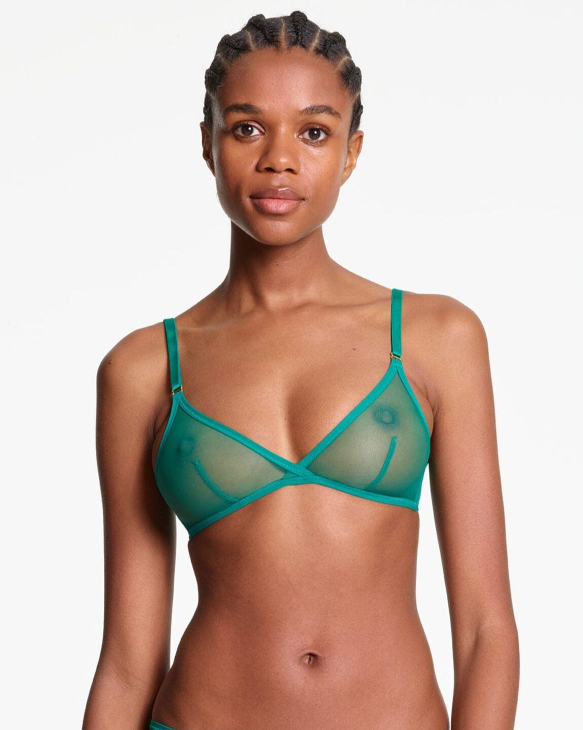 Yasmine Eslami: Jeanne Soft Bra - Mint