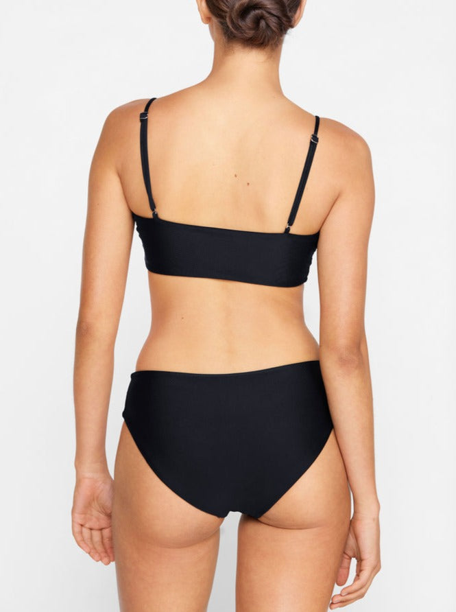 Mikoh Cruz Bay Bikini Bottom Black Azaleas